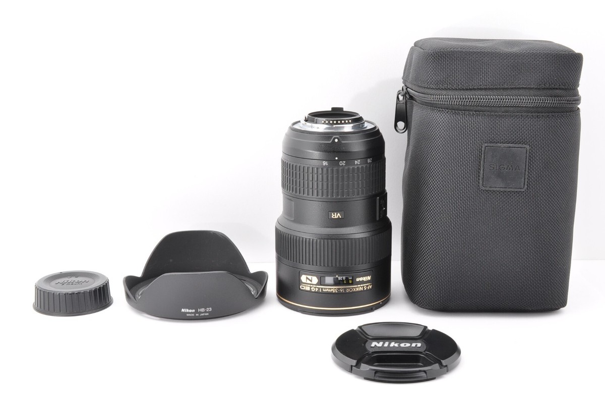 Mint Nikon AF-S Nikkor 16-35mm f4G ED VR Wide Angle Lens W Mint Nikon AF-S Nikkor 16-35mm f4G ED VR Wide Angle Lens W