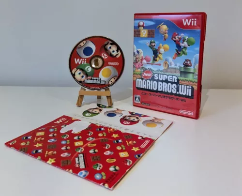  New Super Mario Bros. Wii (Nintendo Wii, 2009) - Fast Dispatch, Trusted Seller!