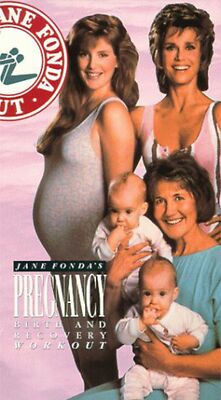 Jane Fonda Pregnancy Birth & Recovery Workout Full Version VHS Tape New