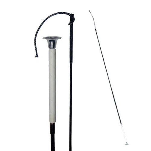 White Riding Dressage látigo