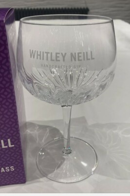 Stunning Premium Whitley Neill Gin Balloon Glass  - NEW -