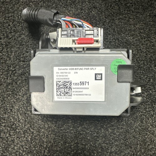CADILLAC CT5 MULTIFUNCTION POWER SUPPLY CONVERTER CONTROL MODULE OEM ...