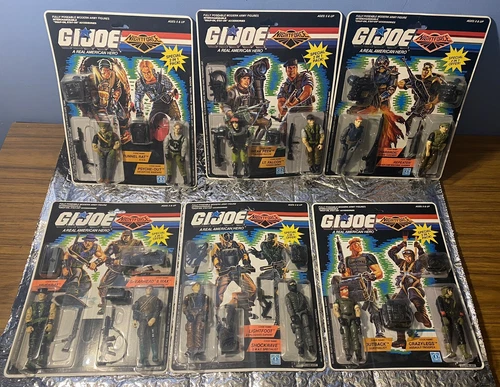 1988 New Vintage Hasbro GI Joe Night Force A Real American Hero COMPLETE SET