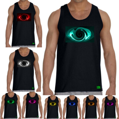 kikkbeatz  Tank Top ''Thrown'' Muskelshirt Music Disco Techno Electronic Hardtekk