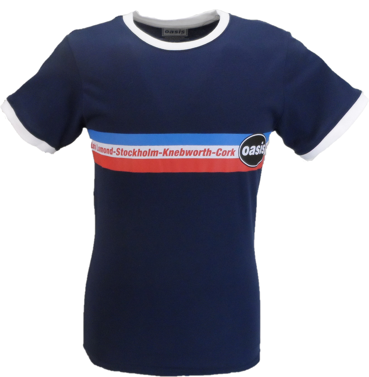 タグ付き 未使用 90s Oasis Band Tee Knebworth XL