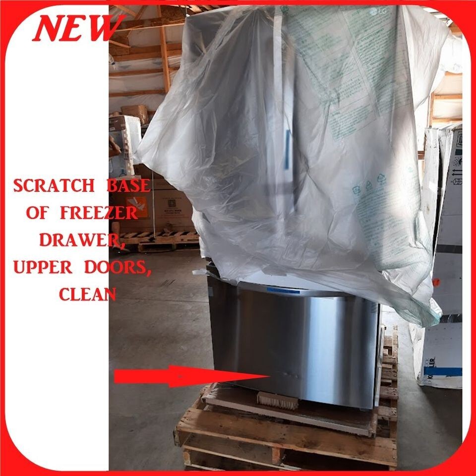 LG 33 in. 25 cu. ft. 3Door French Door Refrigerator in Stainless