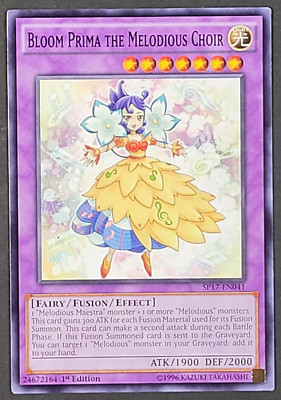 Yugioh TCG - Bloom Prima The Melodious Choir - SP17-EN041 - NM - 1st Fusion 2017