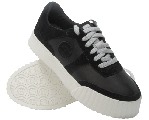 Da Donna Timberland Donna Scarpe da ginnastica in pelle nera Taglia UK 5  EUR 38 Casual | eBay