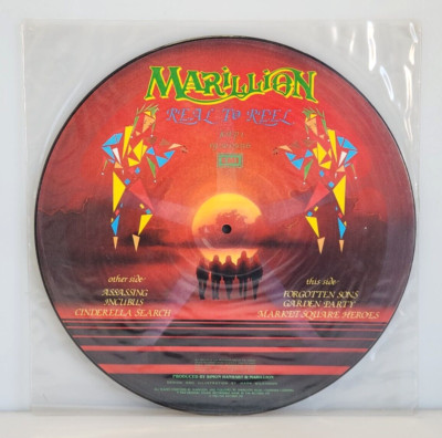Marillion - Real To Reel JESTP 1 Picture Disc EMI 1984 EG 26 0303