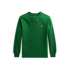 Polo Ralph Lauren Big Boys Jersey Long Sleeve T-shirt - Athletic Green