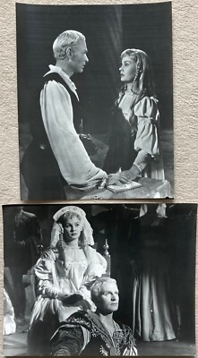 Jean Simmons Laurence Olivier Hamlet 2 orig. Karton - Fotos 1950/60