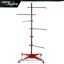 Auto Body Door Fender Panel Holder Tree Center Post Hang Paint Stand Adjustable