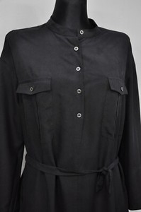 black silk shirt dress uk
