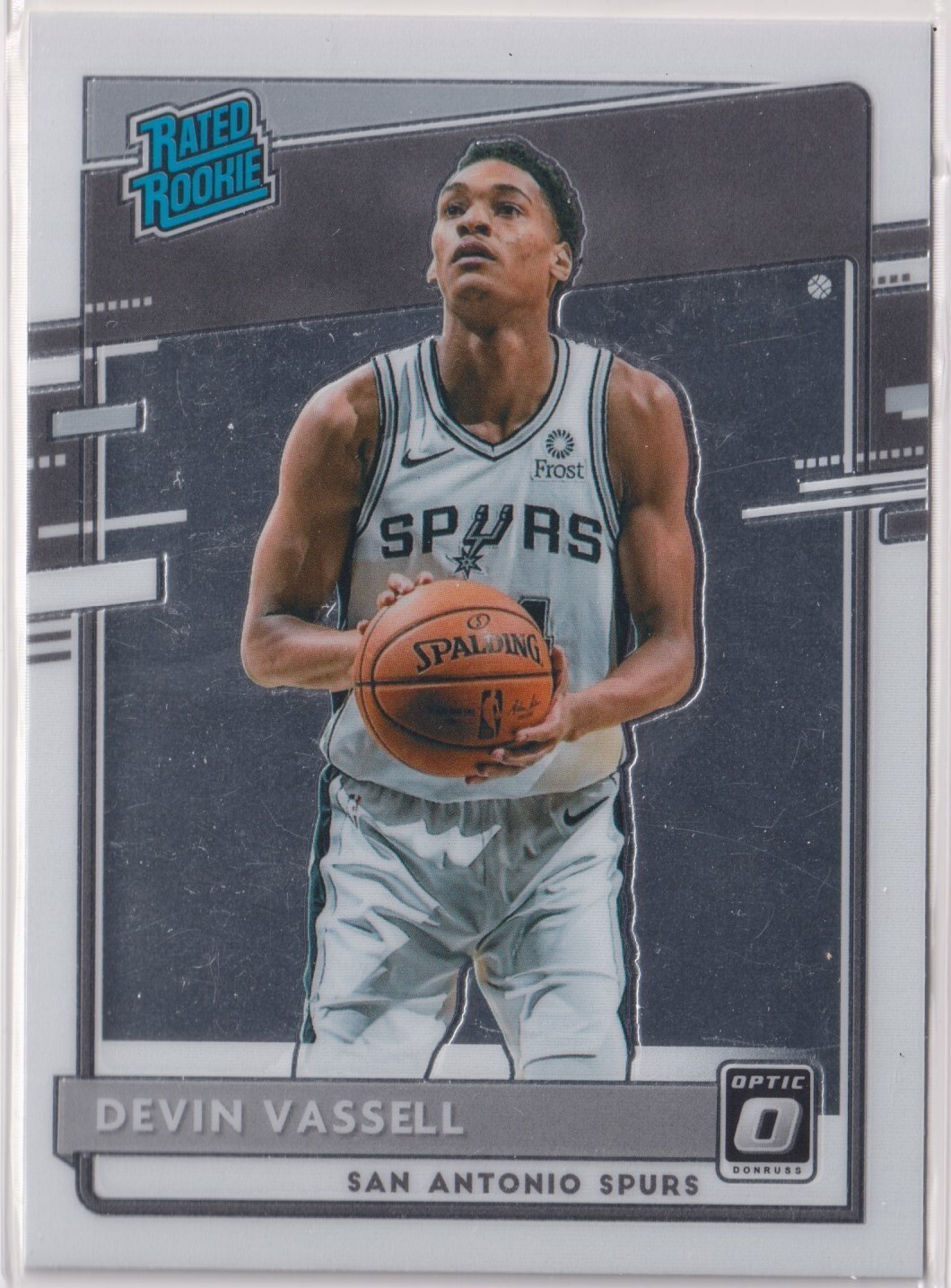 Devin Vassell 2020-21 Panini Donruss Optic Base Rookie Card #161