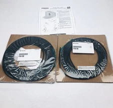 LOT OF 2 ZERO DOOR JAMP BUBBLES SEAL 18FT MODEL 188FS 488FS (PSA) BK