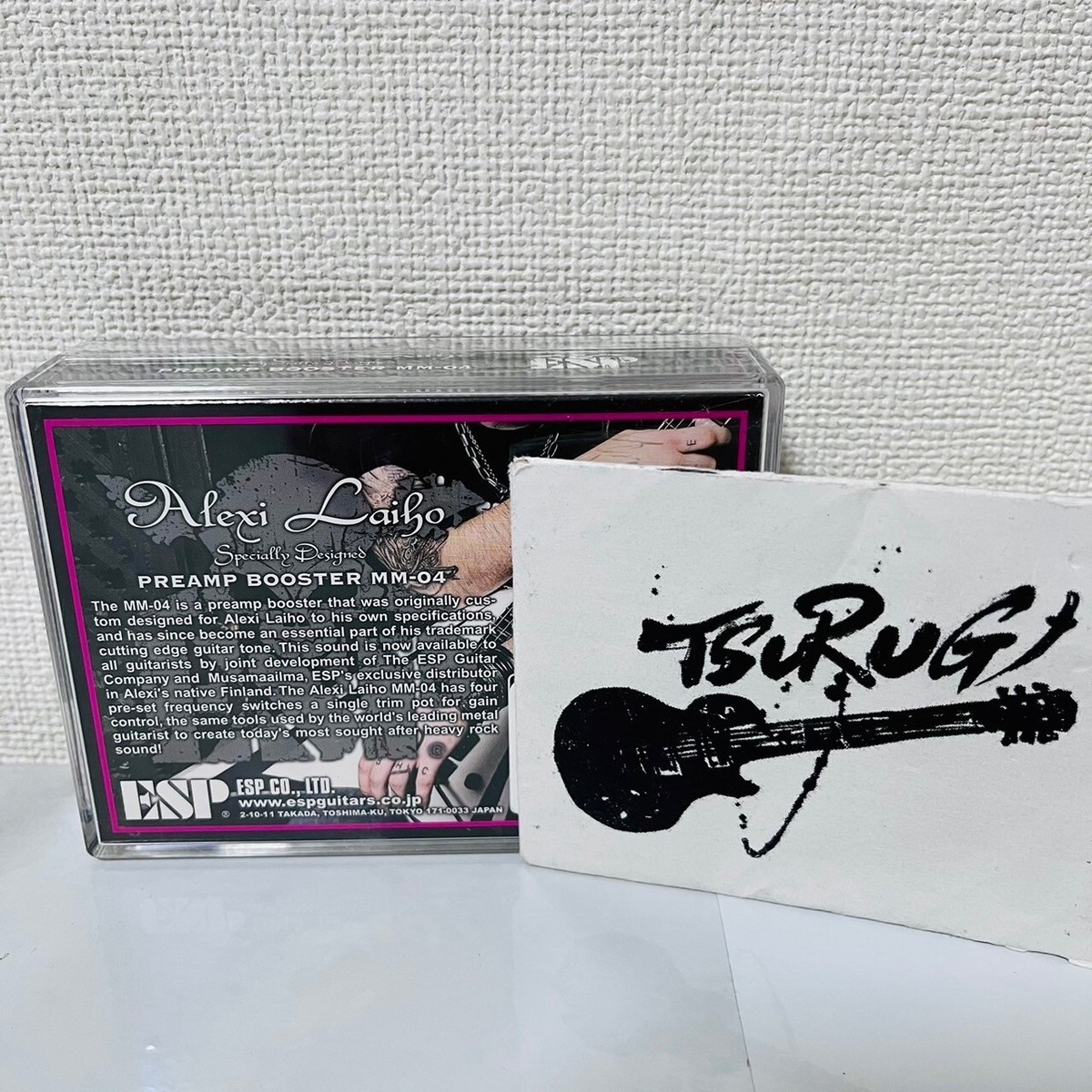 ESP MM-04 Guitar Preamp Booster Alexi Laiho Model Children of