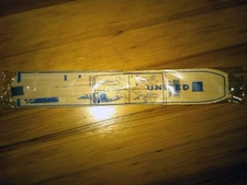 United Airlines wood glider model airplane collectible promotional flight plane