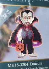 Mill Hill Autumn Harvest Dracula Beaded Cross Stitch Kit