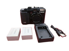Canon PowerShot G10 14.7MP Digital Camera Tested w Battery Charger