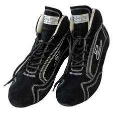 Zamp RS00100306 ZR-30 Driving Shoes - Mid-Top - SFI 3.3/5 - Black - Size 6