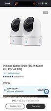 Eufy T8413121 Wireless Indoor Pan and Tilt 2K Security Surveillance Camera