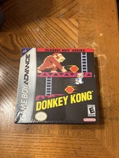 2004 Nintendo GameBoy Advance Classic NES Series Donkey Kong, Sealed, Complete