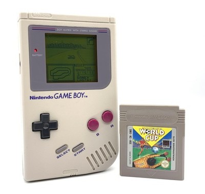 Nintendo Game Boy Classic Konsole | Grau [DMG-01] | inkl. 2 Spiele [Zustand Gut]