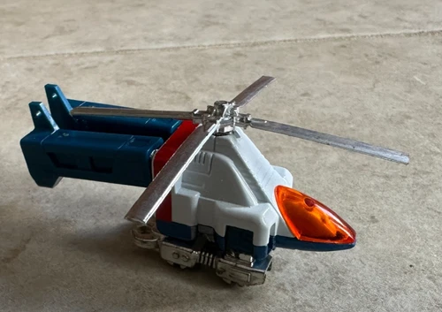 Vintage GoBots Cop-Tur Figure Near Complete w/ Rotor MR-04 Machine Robo NICE