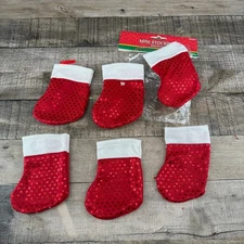 Mini Medias Mini Stockings Amscan Christmas Decoration Decor Props