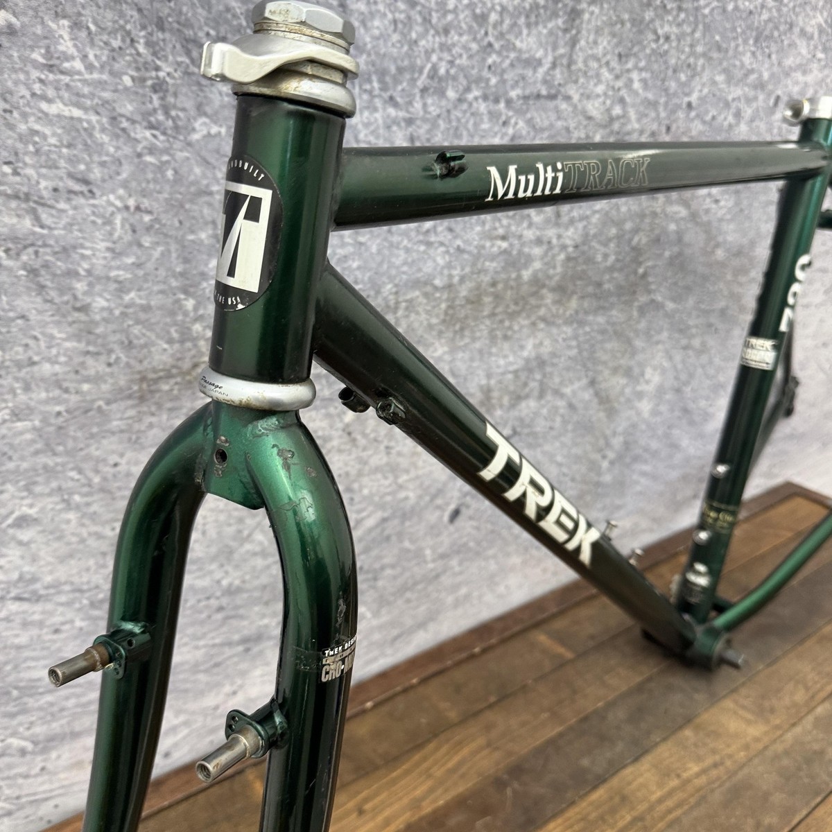 Vintage Trek 730 MultiTrack Bike Frame 49cm Gravel Tour Hybrid OX