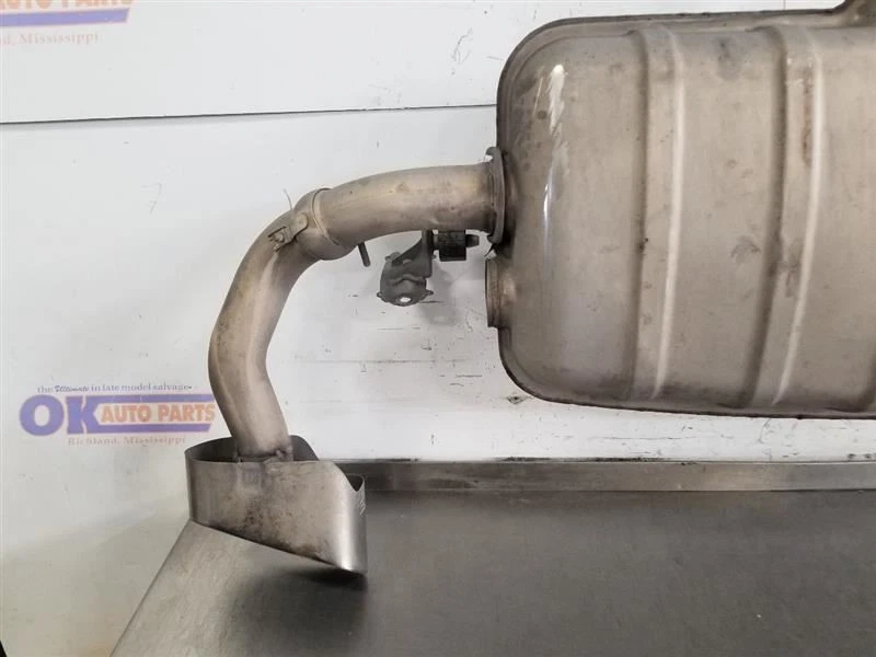 17 2017 PORSCHE CAYENNE 3.6L MUFFLER EXHAUST TAIL PIPE  Foto 2 de 4