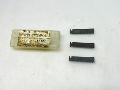 LOT OF 3 ADVENT TOOL ATM-38A11BSP SOLID CARBIDE INSERT