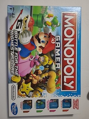 Monopoly Gamer Edition Board Game Super Mario Nintendo New In Box Sealed