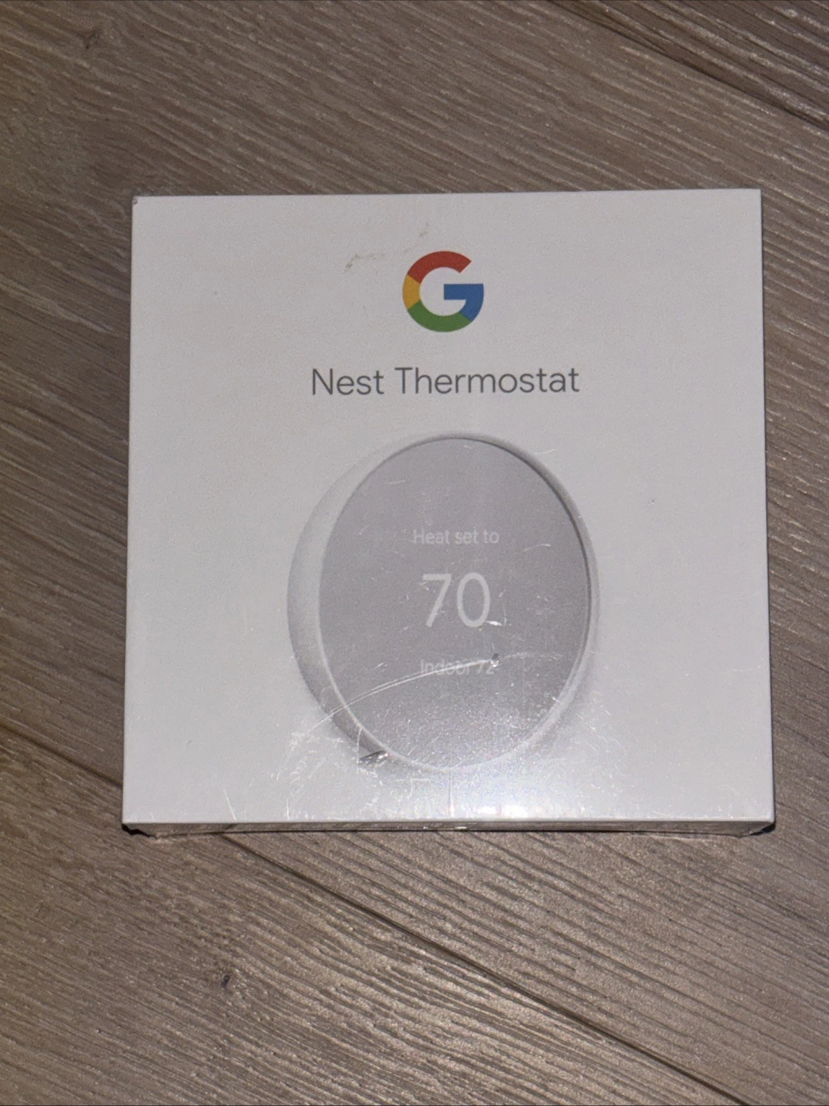 Google G4CVZ Nest Smart Programmable Wi-fi Thermostat - White/Gray NEW Sealed
Opens in a new window