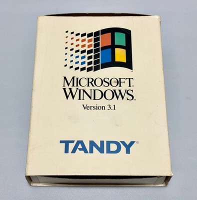 Microsoft Windows Operating System Version 3.1 Tandy OEM