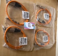 7 Pack - SEISMIC AUDIO 1/4" TRS to XLR Female 2' Patch Cables