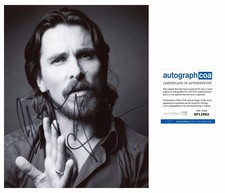 Christian Bale AUTOGRAPH Actor Signed 10x8 Photo ACOA