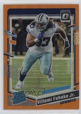 2023 Panini Donruss Optic Rated Rookie Orange Prizm /249 Viliami Fehoko Jr 4f5