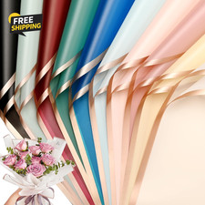 30 Sheets 10Colors Flower Bouquet Wrapping Paper  Florist Supplies Waterproof