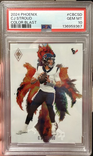 2024 Panini Phoenix - Color Blast C.J. Stroud #CB-CSD PSA 10