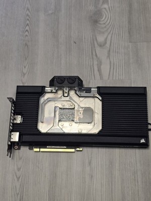 Asus Rog Strix RTX 3080ti 12GB With Corsair Water Block ( No Stock Fan Coller )
