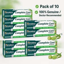 Himalaya Complete Care Toothpaste 150g X Pack of 10 Healthy Gums Teeth