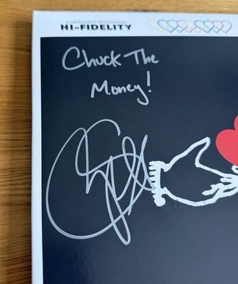 Stephen Sanchez SIGNED Love, Love, Love LP Vinyl Sunflower  Chuck The Money! 