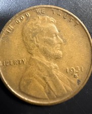 1931 S Lincoln Wheat Cent, Very Low Mintage!