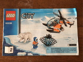 LEGO City Arctic Base Camp #60036 Instruction Manual Only (6006)