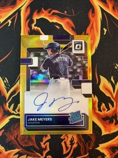 2022 JAKE MEYERS OPTIC GOLD ROOKIE AUTO /10