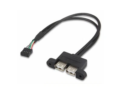 MARKENLOS Für ASRock DESKMINI USB CABLE USB2.0 Port Zusatzkabel DESKMINI USB 2.0 DHL