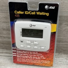 AT T Caller ID/Call Waiting Model 435 50 Name/Number Caller ID NEW 2nd Caller