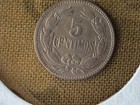 2~Coins: 1) 1936 Venezuela 5 Centimos In Pkg. & 2) An 1879 Chile 20 Cents Silver — photo 6