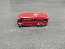 Morestone Petrol Pump Series No. 9 - Horse Box, red colour vintage diecast model